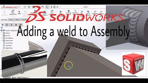 solid weld bead sheet metal|solidworks welding bead.